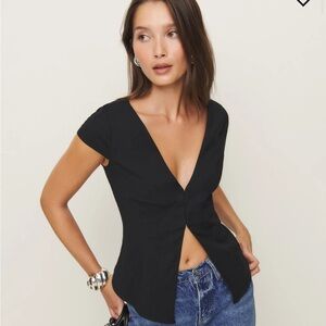 Elegant Black Women's Top